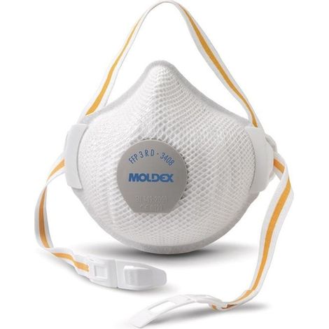 Atemschutzmaske Air Plus ProValve 340801 FFP3/V R D m.Ausatemventil 5St./KT