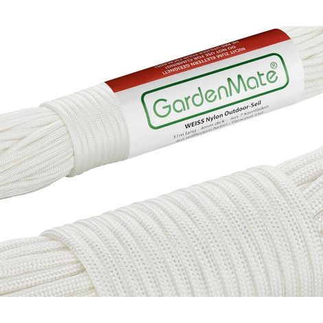 Nylon Rope 31m x 4mm Paracord 550 Strong Outdoor Gardening Camping (1/5)