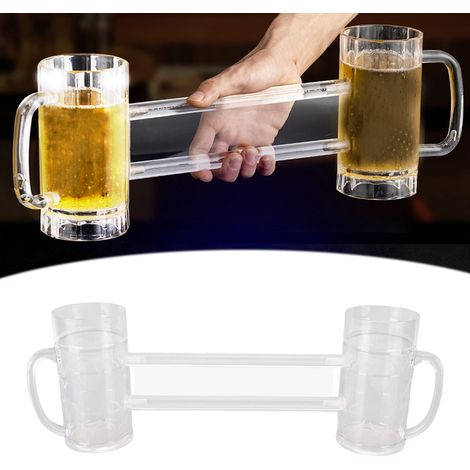 Type B, chope à bière intégrée/double verre à vin intégré pour bar KTV anti-chute (1/5)
