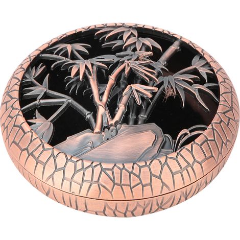 Brûleur d'Encens Anti-Moustiques Classique en Porcelaine, Support pour Spirales - Décoration Maison (02) (1/5)