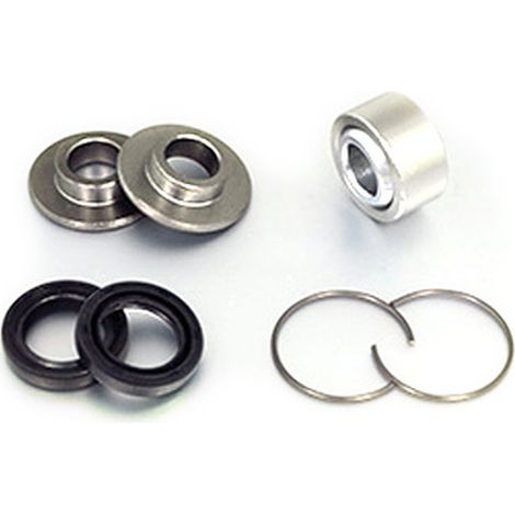 KIT DE REPARACIÓN DE SOPORTE DE AMORTIGUADOR TRASERO INFERIOR BEARING WORX PARA YAMAHA YFM 350 WARRIOR 87-04, YFM 660R RAPTOR 01-05, YFZ 350 BANSHE 87-06 (29-5027)