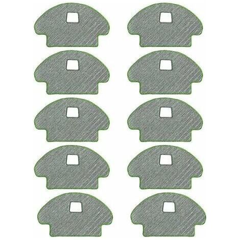 10 pièces serpillière microfibre compatibles avec iRobot Roomba Combo 113 R113840 robot aspirateur (1/5)