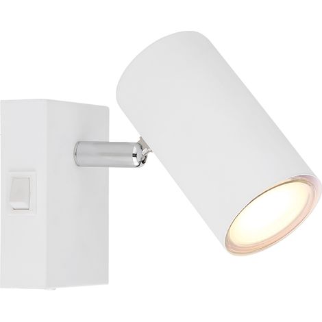 GLOBO Faretti Metallo Bianco, 1 x Gu10