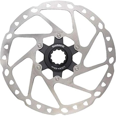 160-mm-Centerlock-Bremsscheibe – Edelstahl – Wärmeableitung – Allroad-Fahrrad für Erwachsene – Silber (1/2)