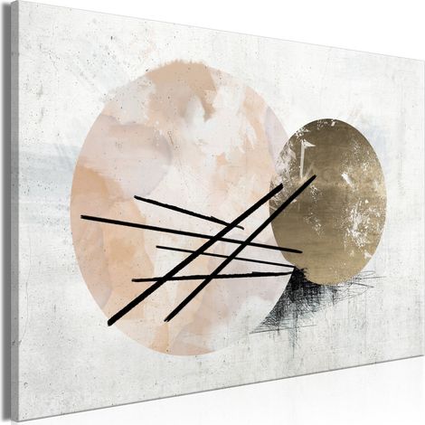 Tableau Composition Sphérique Large - 90 x 60 cm (1/4)