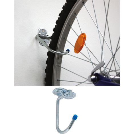 crochet pliant en acier pour vA los 130 mm peu encombrant mur A  mur