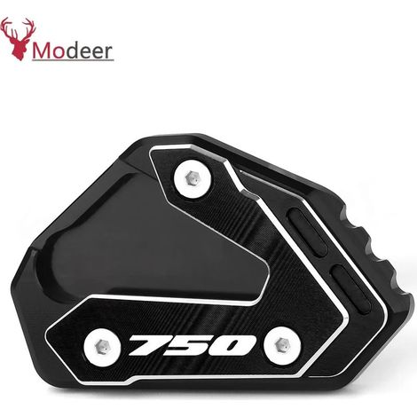 (750 Noir) Extension de béquille latérale pour moto, compatible avec Suzuki GSXR 600, GSX-R 750, GSX R 1000 et 1000R Maxpower. (1/4)