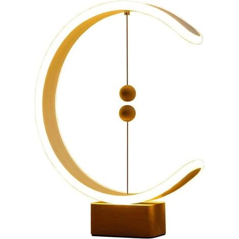 Veilleuse USB Lampe de Table Magnétique Suspension Équilibre (1/5)