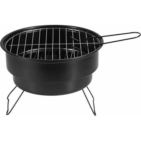 Barbecue à charbon de bois polyvalent, résistant à la déformation, Portable, pour l'extérieur, Camping, pique-nique (1/5)