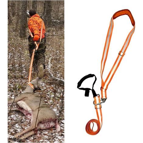 Deer lead, sturdy deer lead, durable safety deer lead, deer hunting accessories for deer hunters (1/5)