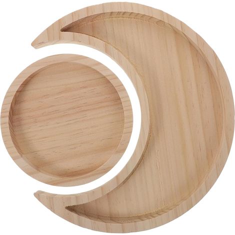 Plateau En Bois Massif Pour Bijoux Organisateur Durable Et Imperméable Pour Bagues Bracelets Colliers Et Cosmétiques Plateau De Rangement Polyvalent Pour Maison Et Bureau (1/5)