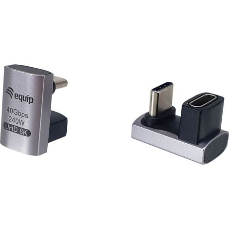 Equip Adattatore da USB 4 C a C U, 40Gbps, PD 240W ,