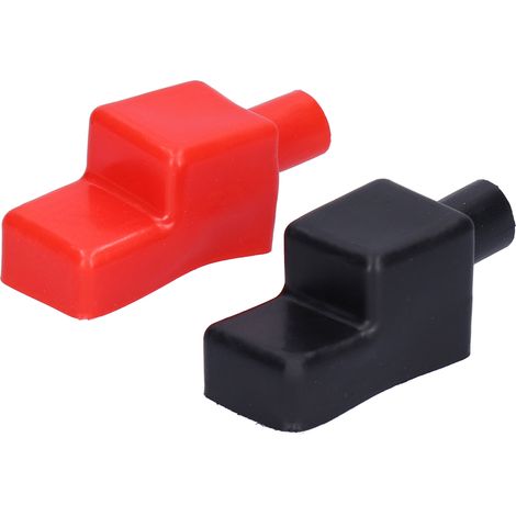 Lot de 10 manchons de protection en caoutchouc pour bornes de batterie, capuchons flexibles pour bornes de batterie (1/5)