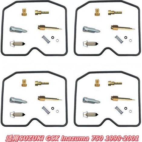 Kit de réparation de carburateur pour SUZUKI GSX Inazuma 750 1998-2001