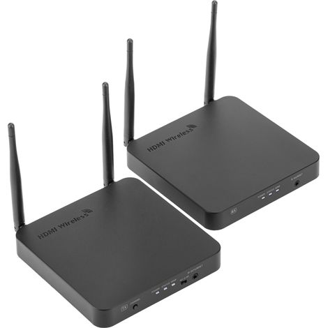 BeMatik - Extenseur Émetteur sans fil Dual HDMI 2,4 GHz et 5 GHz FullHD 1080p 50/60 Hz avec infrarouge (1/5)