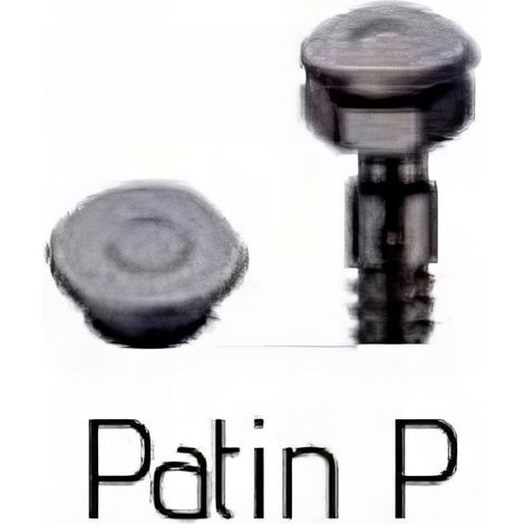 Patin "P" pour serre joint an acier à levier