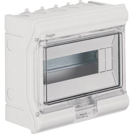 Hager VECTOR IP65, 10 PLE, UV-STABIL (VE110PN)