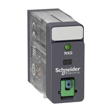 Zelio Relay RXG - relais interface - embrochab - test - DEL - 2OF - 5A - 24VDC