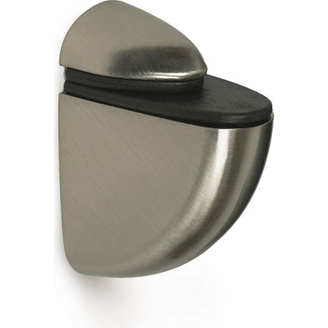 Soporte Regulable para Baldas de Cristal y Madera  Fabricado en Zamak  Acabado en Níquel Satinado  Para Baldas con Espesores de 3-24 mm  Medidas 255540 mm  Sistema de Fijación Atornillado  2 Unidades  (1/2)