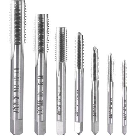 pièces filetage mâle gauche HSS métrique M3-M12 [toutes tailles] (1/5)