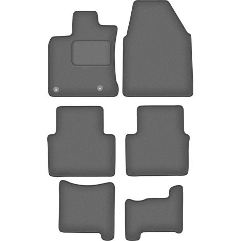 Tapis de sol graphite pour Nissan Qashqai +2 crossover (2007-2013) (1/5)