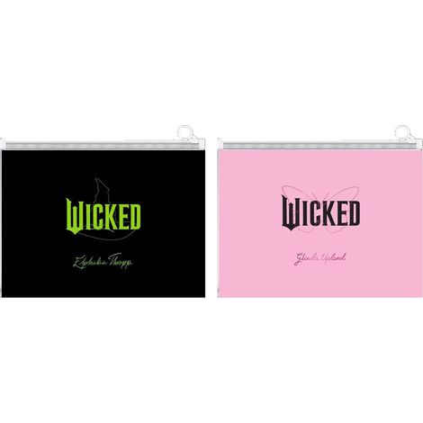 Carpeta con cremallera tamaño A4 Wicked Mix