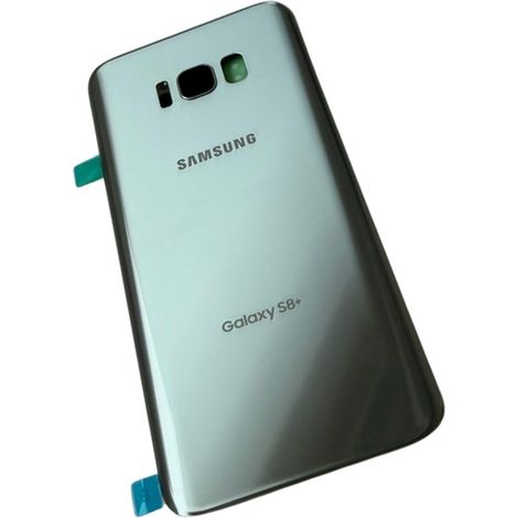 Cover posteriore originale ORG per Samsung Galaxy S8+ Plus, argento (1/2)