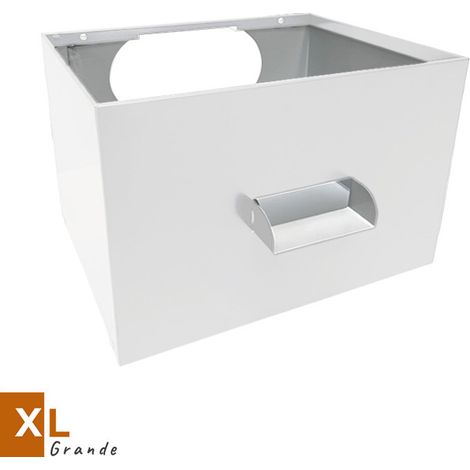 Boîte à eau B3 en alu 7/10ème XL - grand format - naissance Ø 140mm - ALUHOME