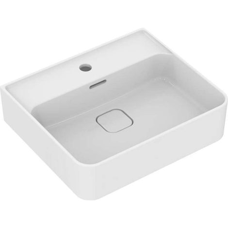 Lavabo da appoggio ovale bianco lucido - Azzurra ceramica Circle (1/5)