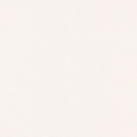 Papier peint uni pour bureau & cuisine | Papier peint blanc intissé idéal chambre adulte | Tapisserie blanche salon & couloir - 10,05 x 0,53 m (1/5)