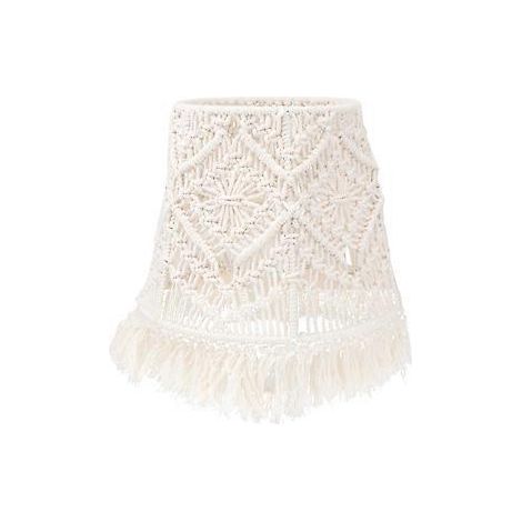 Abat-jour bohème en macramé, tissé à la main, pour lampadaire de chambre (1 pièce)