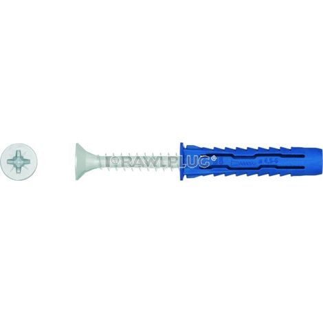 Universaldübel 4ALL 12 mm mit Schraube 8,0x100 mm, 10er-Pack.
