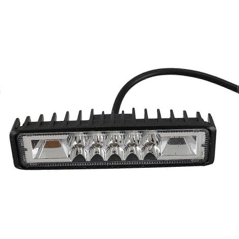Barre lumineuse LED stroboscopique 48 W pour véhicules tout-terrain (4x4, quad, Jeep, SUV, moto, camion, remorque, voiture).