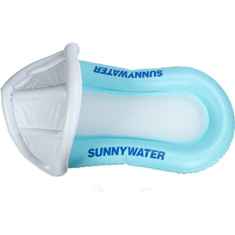 Aufblasbare Boje mit PVC-Beschichtung und dickem Nylon, aufblasbare Poolmatratze, für Männer und Frauen (1/4)