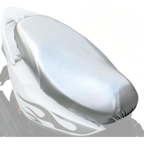 Motorcycle Seat Cover, UV Protection and Anti-Scratch Motorcycle Saddle Cover, Elastic Leather Scooter Seat, Universal for Motorcycles and Scooters (1/5)
