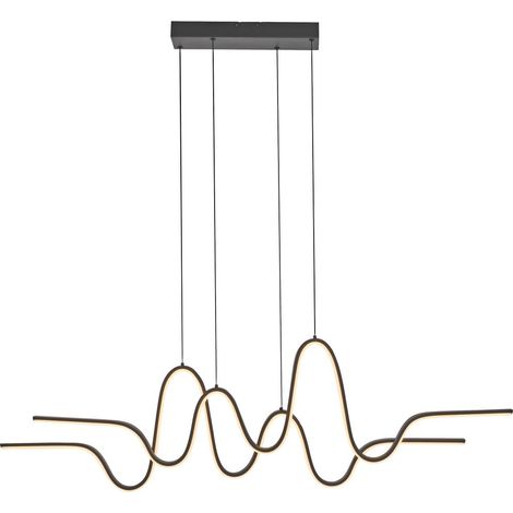 Lampe suspendue design Altitude noir - 2292-18 (1/5)