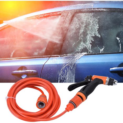 Pistolet à eau haute pression 12 V 72 W, filetage extérieur G1/2, auto-amorçant, portable et simple d'utilisation. (1/5)