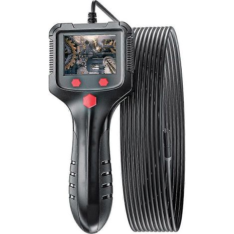 8mm 1080P 2.4 Pouce LCD Endoscope numérique IP67 Caméra serpent étanche Caméra d'inspection pour tuyau de voiture (1/5)
