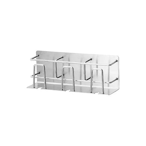 MINKUROW Soporte Para Cepillos De Dientes Para Baño, Soporte Para Cepillos De Dientes De Acero Inoxidable Para Baño Soporte Montado En La Pared Soporte Para Pasta De Dientes Para El Baño Del Hogar (1/5)