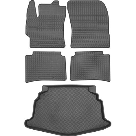 Toyota Corolla XII Schrägheck ab 2019 SET - Gummifußmatten + Kofferraummatte