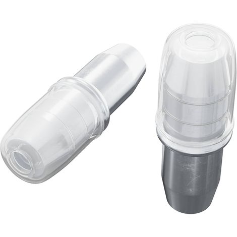 Shelf Peg 2 pcs Silver 7 x 16 mm Iron vidaXL