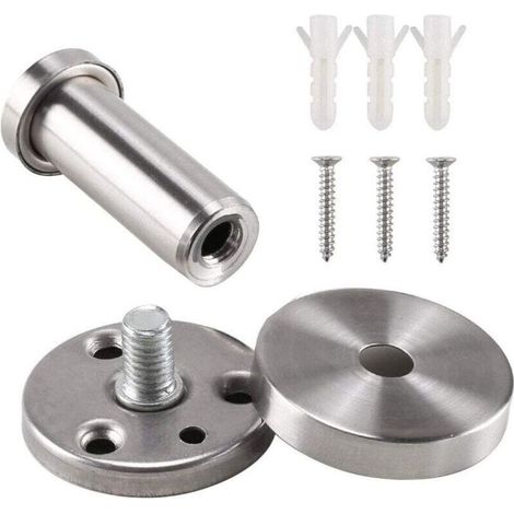 4 Pièces(15cm) Pieds de Meubles en Alliage D'aluminium Réglables en Hauteur,Pieds de Table Basse de Canapé,Pieds D'armoire de Salle de Bain de Lavabo,5-40cm,Noir Mat,avec Vis (1/3)