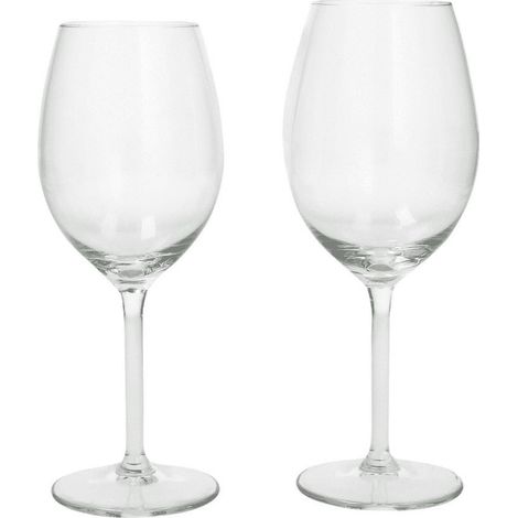 Tognana edonist servizio 12 calici acqua vino in vetro trasparente eleganti e raffinati