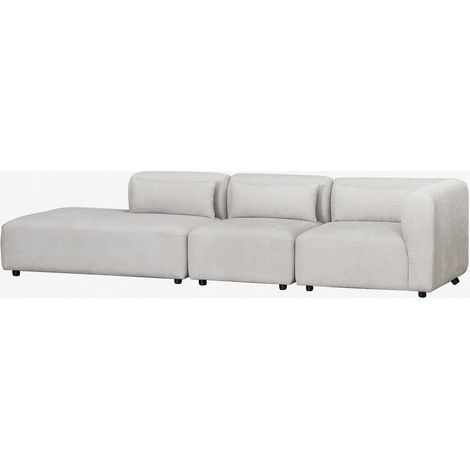Divano modulare angolare a 3 pezzi con chaise longue sinistra Fogler SKLUM (1/5)
