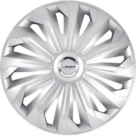 Michelin Radzierblenden Monique 40 cm (16 Zoll) silber 4 Stück Reifen & Felgen (1/3)