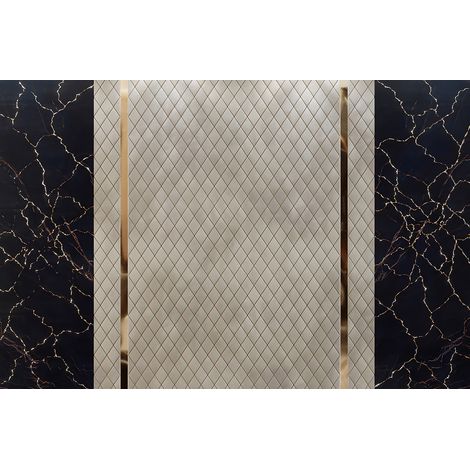 Papier peint panoramique - Élégant 3D - 130 cm x 85 cm (1/2)