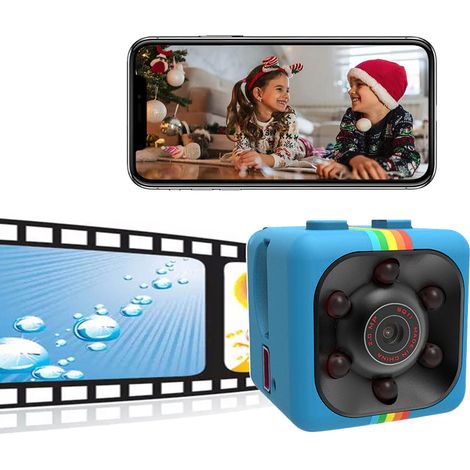 Camera Espion Mini - 1080P HD - Vision Nocturne - Sans Fil - Pour Surveillance Intérieure Extérieure - 1 Pièce (1/5)