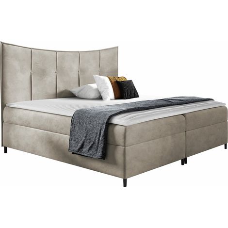 Cama continental Fons I, Fresh 1, Continental, Individuales, 120x200, Tapiz, Somieres, 120x213x130cm