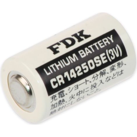 FDK CORPORATION Batterie au lithium FDK CR 14250SE, 1/2 AA, 3 V-, 850 mAh