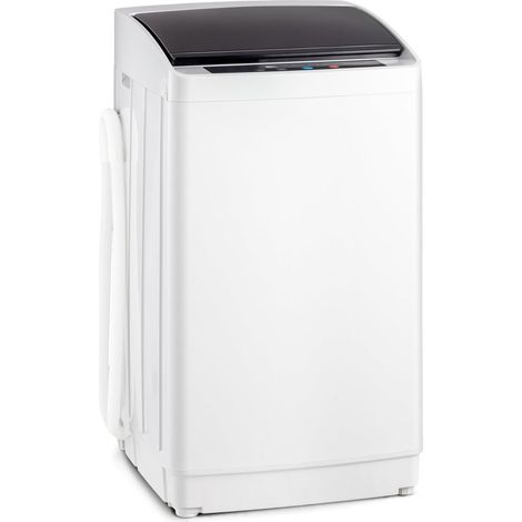 Mini Machine à Laver Lave Linge 5KG, Lave linge top avec Panneau de Commande Multifonction, Puissance de 400W, avec Pompe de Drainage (1/5)